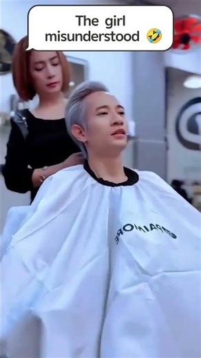 The girl misunderstand 😂 funny video #funny #comedy #prank