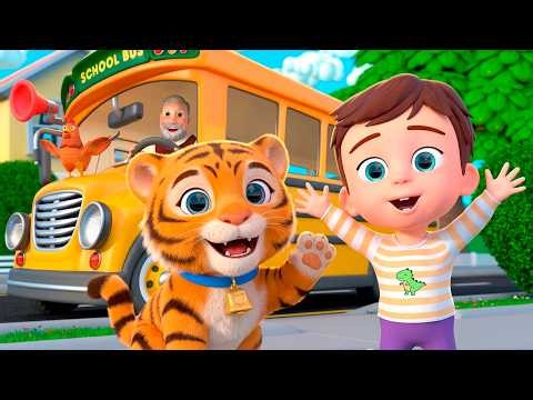 Animal Bus to Grandpa's Farm | Almama Nursery Rhymes & Kids Songs