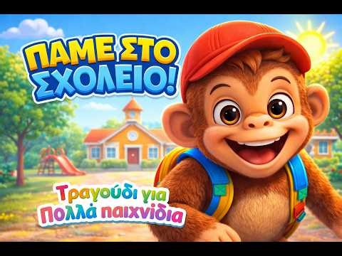 Πάω στο Σχολείο 🎒 | TAM TAM KIDS | Παιδικό Τραγούδι με Παιχνίδια & Γέλια