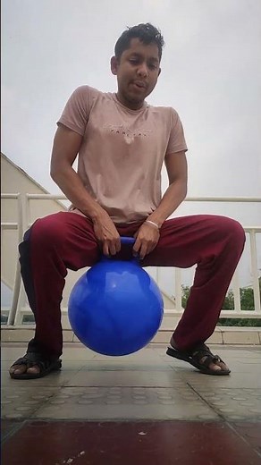 45 cm hop ball bouncing #poppballons #balloon #foilballoon #bouncing #hopball