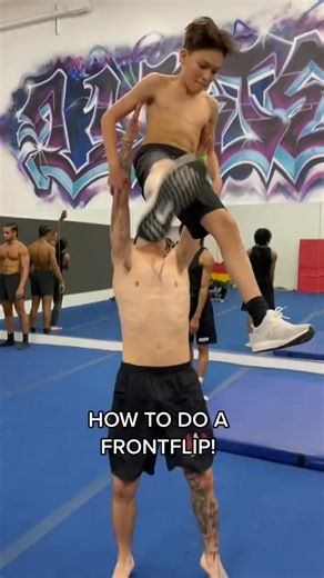 4.3K views · 121 reactions | Frontflip tutorial with @Trey  Who should I teach next #fyp #tutorial #howto | Tannerdonwitt | Facebook