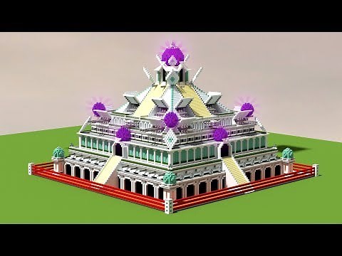 Building a MODERN AZTEC TEMPLE in Minecraft! - Epic Build