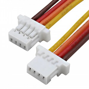 [Hot Item] Shr-04V-S-B 4 Pin 1.0mm Pitch Plastic Connector Wire Harness Jst Sh Custom Cable Assembly