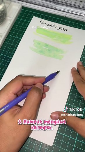 Watercolour Grass Painting Tutorial | Easy Art Tips & Tricks