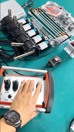 🚜 Remote Hydraulic Valve Control System | Advanced Wireless Excavator Technology
