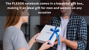 Amazon.com : Plexon Dotted Journal Notebook, Notebook Journal 160 Pages, Dotted Notebook Medium 5.7 inches x 8 inches, 120 GSM Thick Paper, Black, Hardcover : Office Products