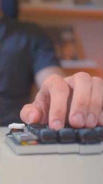 I became fast at typing