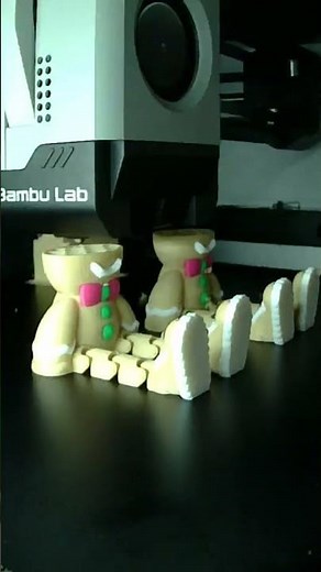 4 Color Gingerbread Men