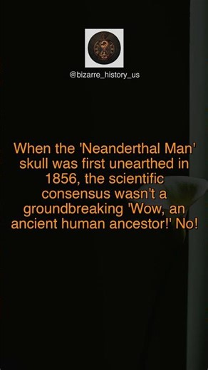The discovery of the 'Neanderthal man' fossil | #shorts #creepyfossils