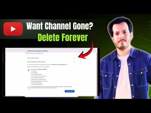 How To Delete YouTube Channel Permanently (Full Step-by-Step Guide)
