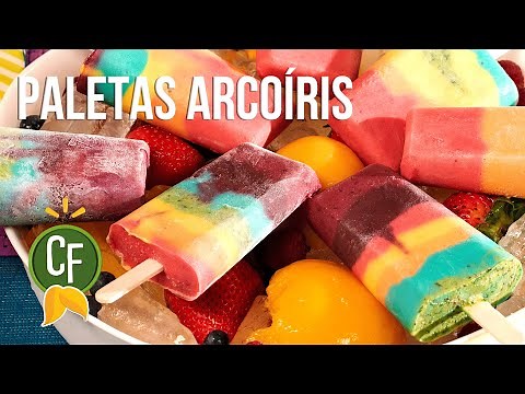 🍭 Paletas Arcoíris 🌈 | Cocina Fresca