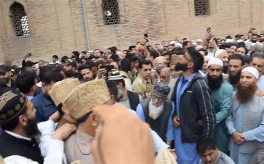 7.7K views · 55 reactions | Mirwaiz Umar Farooq is expected to lead the funeral prayers for Maulana Mubarak Mubarki, a prominent Islamic scholar and preacher, #Kashmir #viralvideoシ #everyone #molviumarfarooq | Serve Humanity Serve Kashmir | Facebook