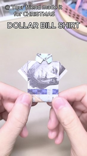 How to Fold a Dollar Bill into a Shirt