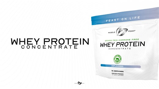 Watch Whey Concentrate by Muscle Feast on Amazon Live