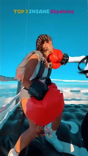 TOP 3 Insane Skydiving Fails (You Won't Believe #1) 🪂💀 #shorts #insane