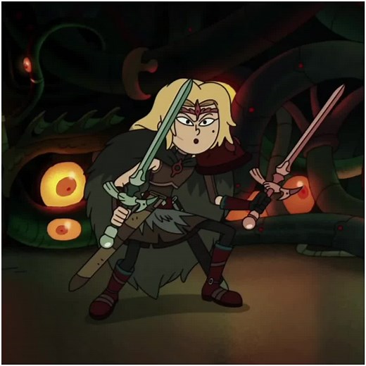 Amphibia Let's Rumble Girlfriend Battle: Sasha vs Darcy