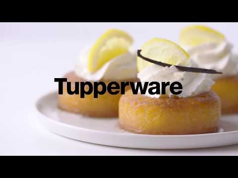 Tupperware - Recipe video - Rum Cake with Silicone Baking Form Rings
