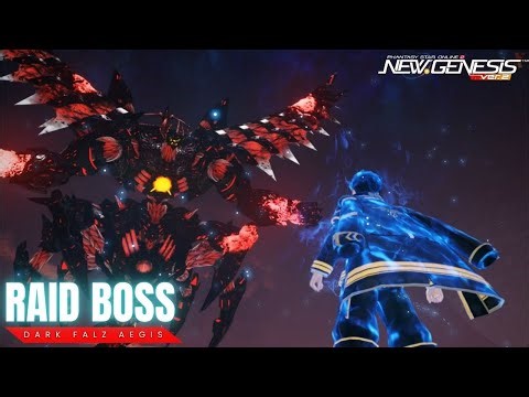 Raid Boss: Dark Falz Aegis | PSO2 New Genesis | PHANTASY STAR ONLINE 2 NEW GENESIS