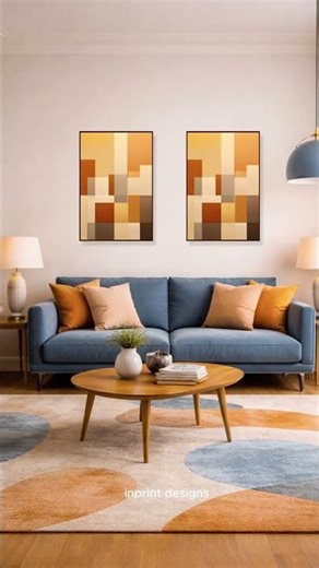Minimalist Wall Art Transformation | Empty Wall to Aesthetic Living Room ✨