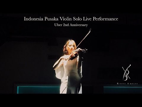 Indonesia Pusaka Violin Solo by Kezia Amelia at Uber 2nd Anniversary Live Performance