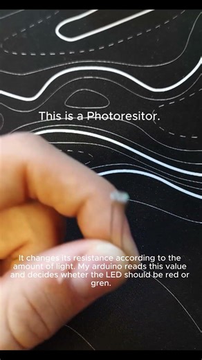 My first arduino project with a photoresistor 🔌