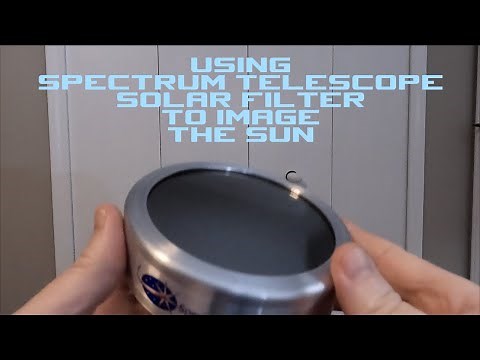 Imaging the Sun using Spectrum Telescope Solar Filter