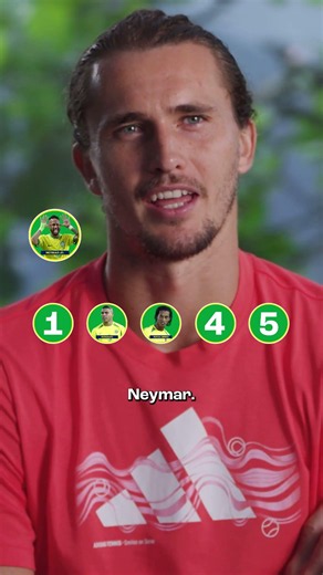 Zverev Takes On The Brazilian Football Blind Ranking 🇧🇷⚽️
