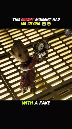 This Groot Moment Had Me Crying 😭😂 Guardians Vol 2 #edit #groot #viral #short