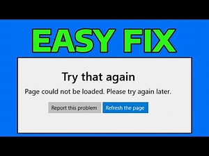 How To Fix Page Could Not Be Loaded Microsoft Store Error Code 0x80131500