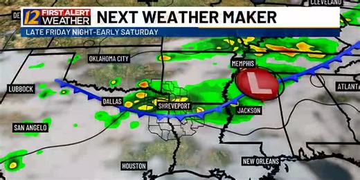 Strong cold front will bring big changes for the weekend