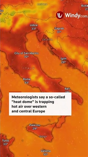 Temperatures soar across Europe