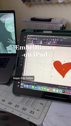 Embroidery Tips and iPad Drawing Techniques
