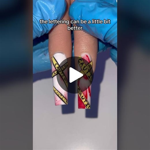 Recreating Old Nail Design with Anacrylics Snow White Nail Tips