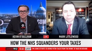 Mark Littlewood says the NHS is "permanently in crisis." "Let's not delude ourselves that the rest of the world is incredibly envious but too stupid to copy us." | TalkTVUK