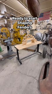 Watson Indy car Trailer fender buck finished up and ready to start shaping some sheet metal! #Cornfieldcustoms #metalshaping #fabrication #metalshaper #handmade | Cornfield Customs Ltd