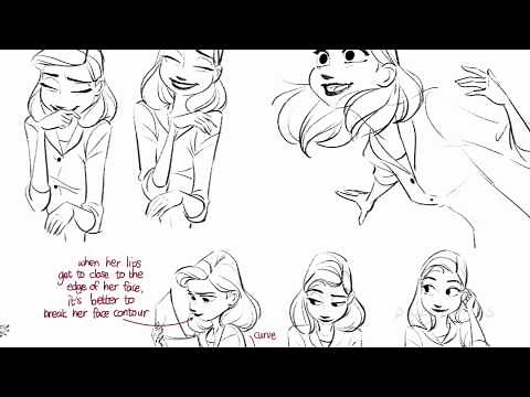 Disney Short: Paperman Featurette #3 Paperclips - The Drawings (HD)