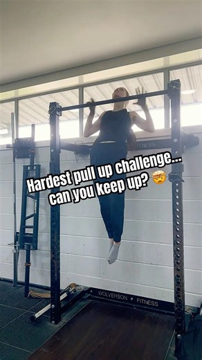 Calisthenics girl IMPOSSIBLE pull up challenge!! 🥹
