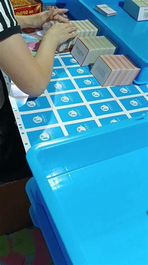 Custom Game Cards Printing Process in a Professional Factory