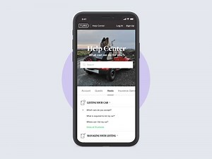 Turo User Interface experience UI/UX design