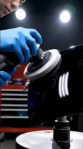 Shiny Bumper Finish ✨ Faceless DIY Polishing Like New!#automobile #diycarrepair #carhacks #carrepair