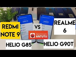 Redmi note 9 vs realme 6 antutu benchmark comparison