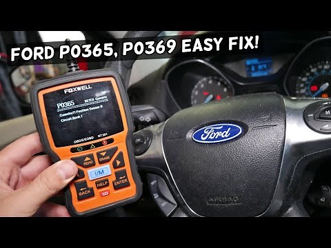 FORD ENGINE LIGHT ON CODE P0365, P0369 FIX. Easy Fix