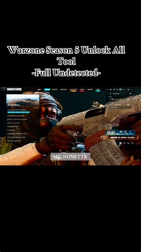 Warzone Season 5 Unlock All Tool Warzone Unlock All Tool Full Undetected💀 #fyp #viral #blackops6 #callofduty #unlocktool