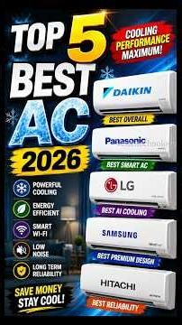 Best AC 2026 in India #Top 5 Best ACs