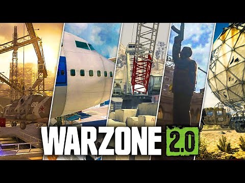ALL WARZONE 2 REMASTERED MAPS GAMEPLAY (Terminal, Highrise, Dome & MORE!)