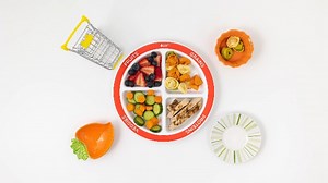 Watch MyPlate portion control plate for kids on Amazon Live