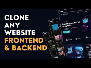 How To Clone A Website Frontend And Backend With Figma
