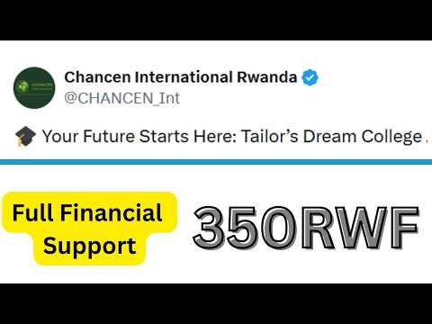 Amahirwe ku Rubyiruko: Amahugurwa y’Amezi 6 + Study Now Pay Later | Kwiyandikisha Biratangiye