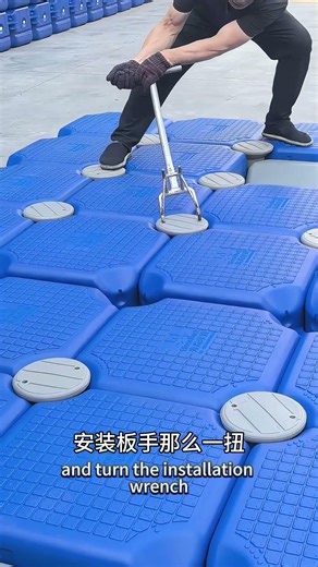 building dock is simple #floatingdock