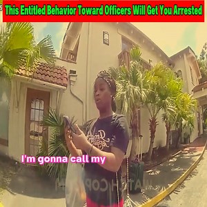 559K views · 10K reactions | This Entitled Behavior Toward Officers Will Get You Arrested - PoliceOfficer #cops #copwatch #Bodycam #officer | 4 Reels Viral | Facebook
